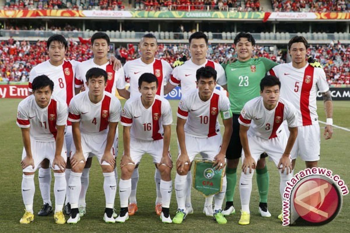 Pemain Timnas China dilarang bertato