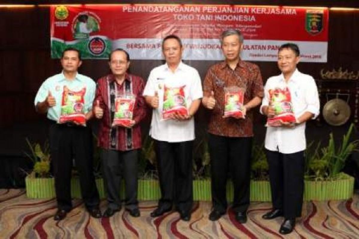 Pemprov Lampung Jalin Kerja Sama Dengan Gapoktan Dan Toko Tani