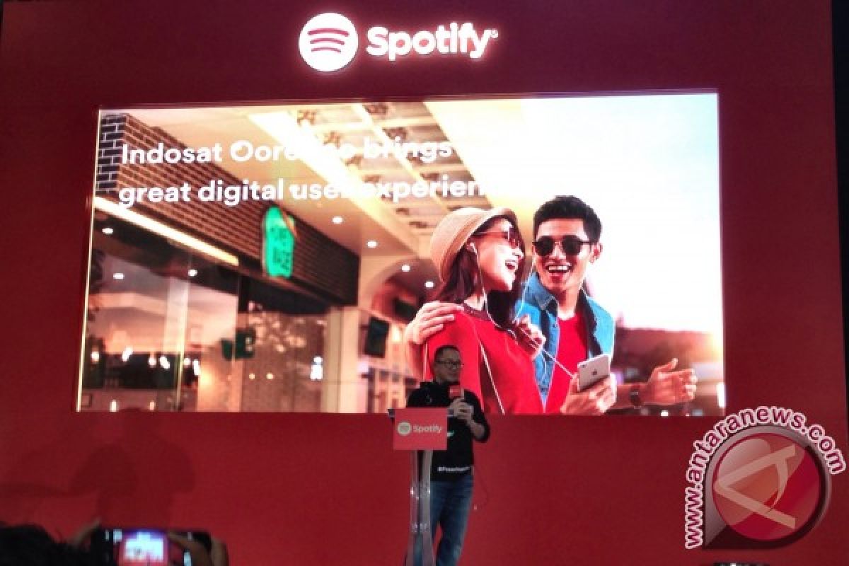 Ramah kuota, Spotify gandeng Indosat Ooredoo