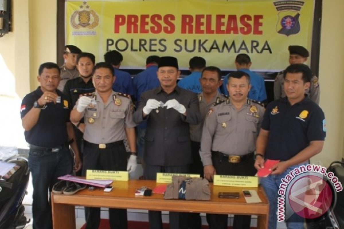 Polres Sukamara Tangkap 4 Tersangka Narkoba