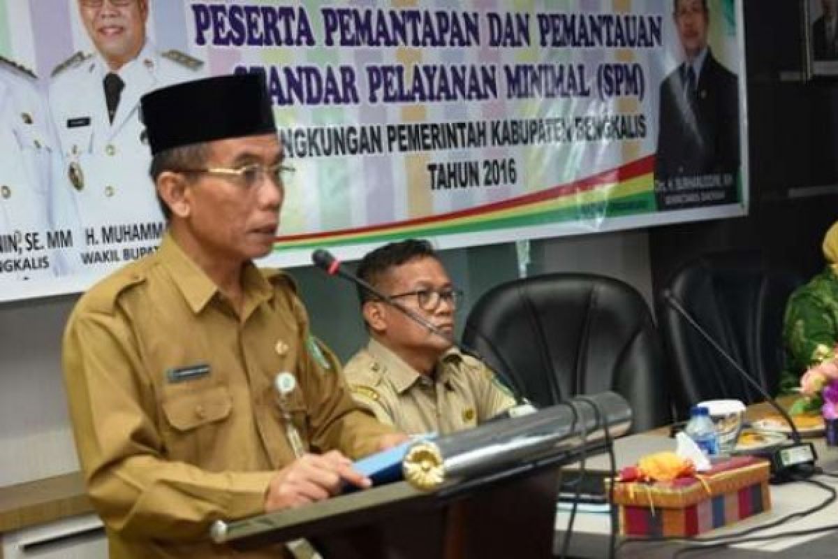   Pemkab Bengkalis Gelar Pemantapan dan Pemantauan Standar Pelayanan Minimum