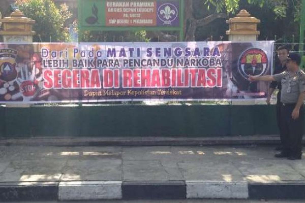  Polda Riau Imbau Pecandu Narkoba Melapor Untuk Direhabilitasi Secara Gratis