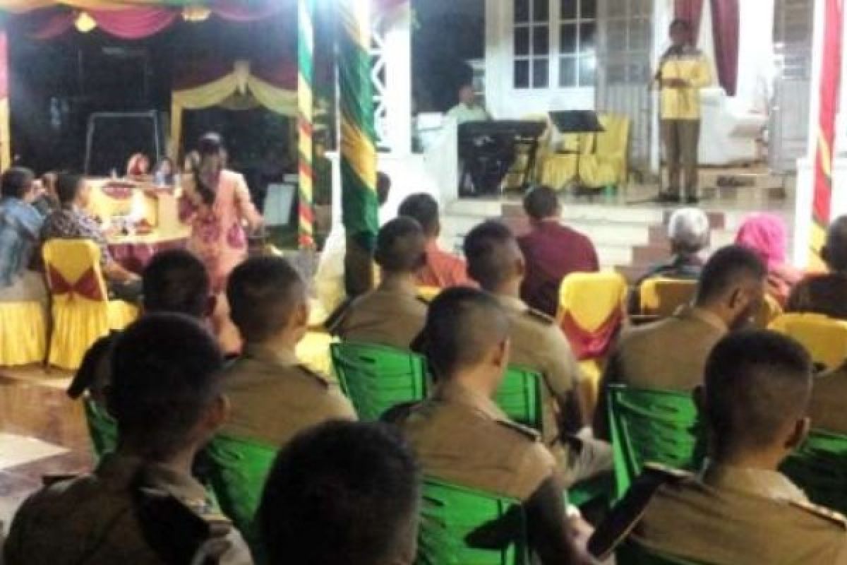 Malam Ramah Tamah Bupati Rohil dengan 173 Nindya Praja IPDN