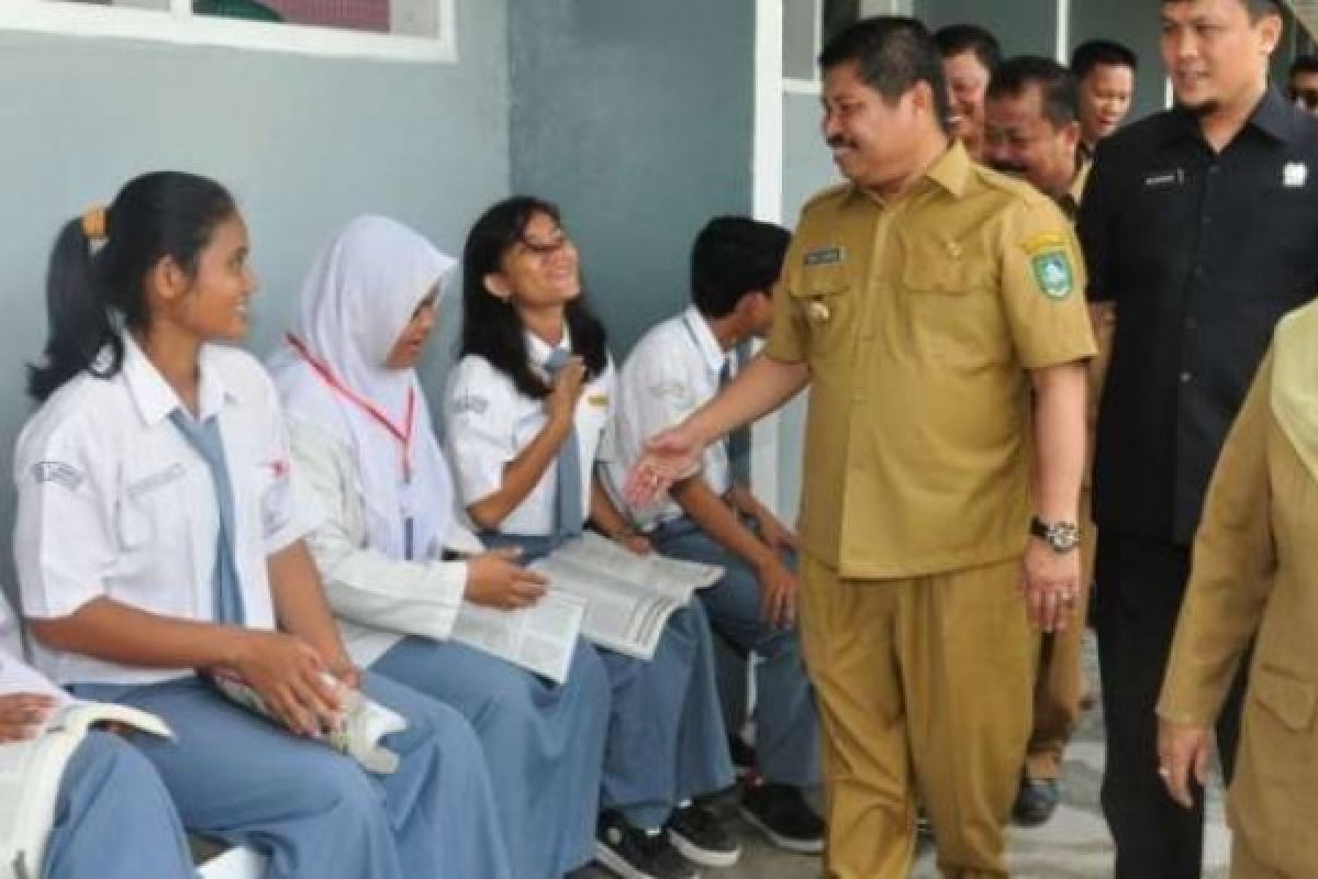 8.624 Pelajar SMA Bengkalis Ikuti UN, Kecamatan Mandau Terbanyak