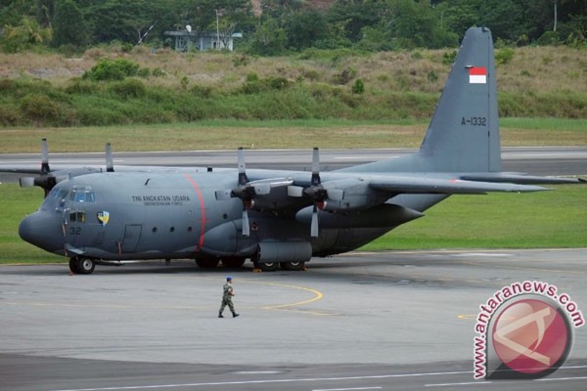 Air Force Hercules crashes in Wamena, Papua