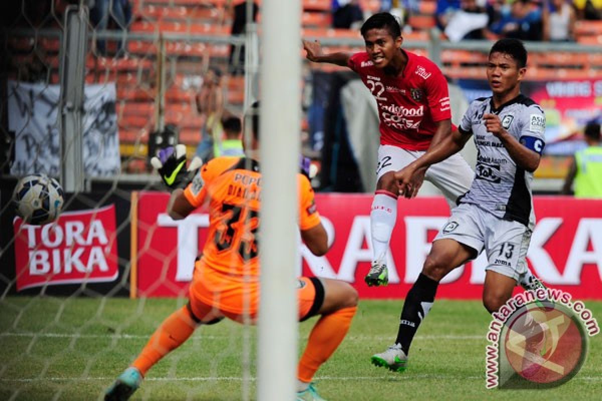 Babak pertama Sriwijaya FC ungguli Bali United 1-0