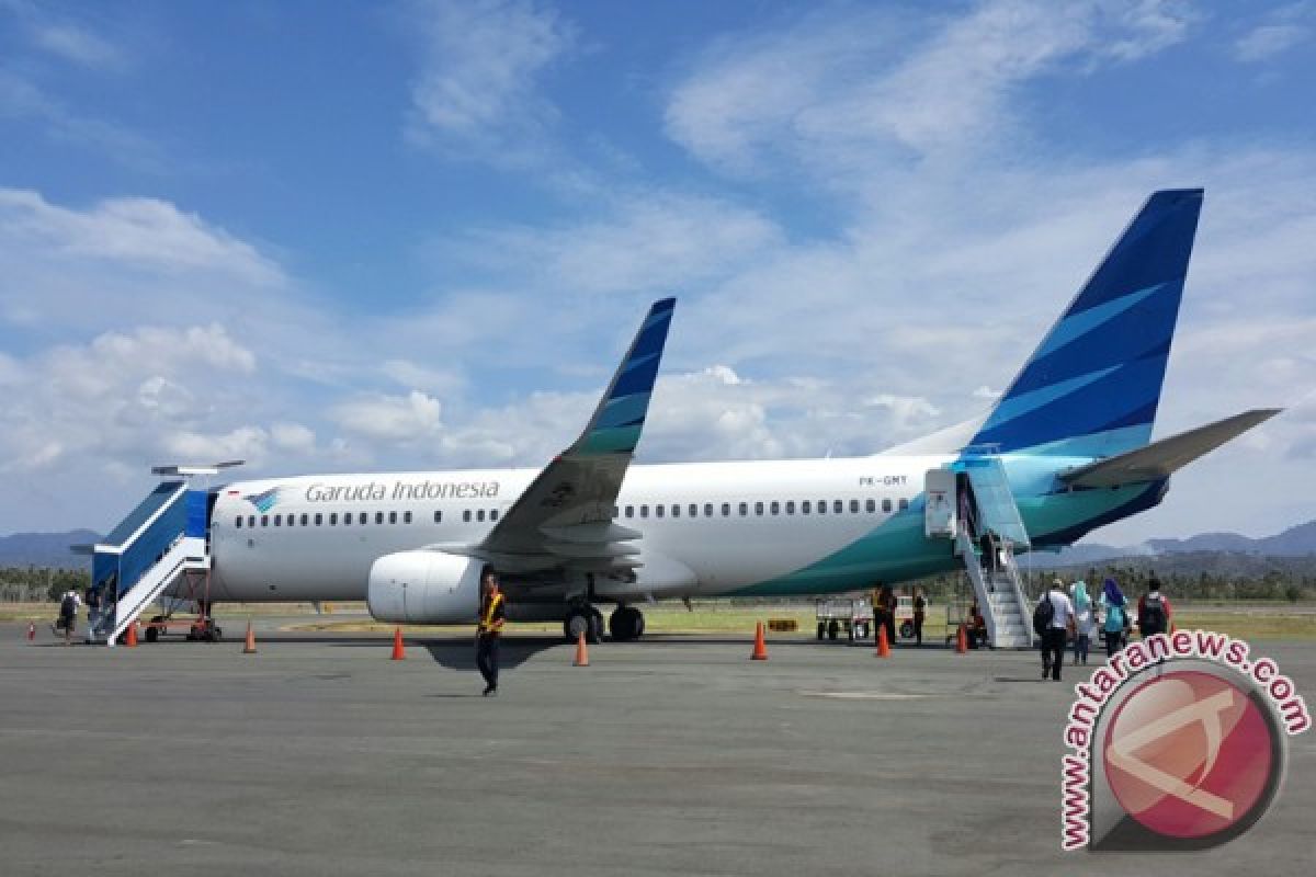 Penerbangan Garuda Lombok-Jakarta tertunda hampir empat jam