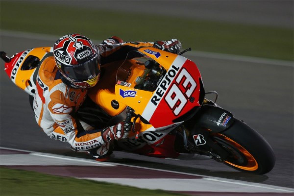 Kualifikasi MotoGP Aragon, Marquez terdepan, Vinales kedua