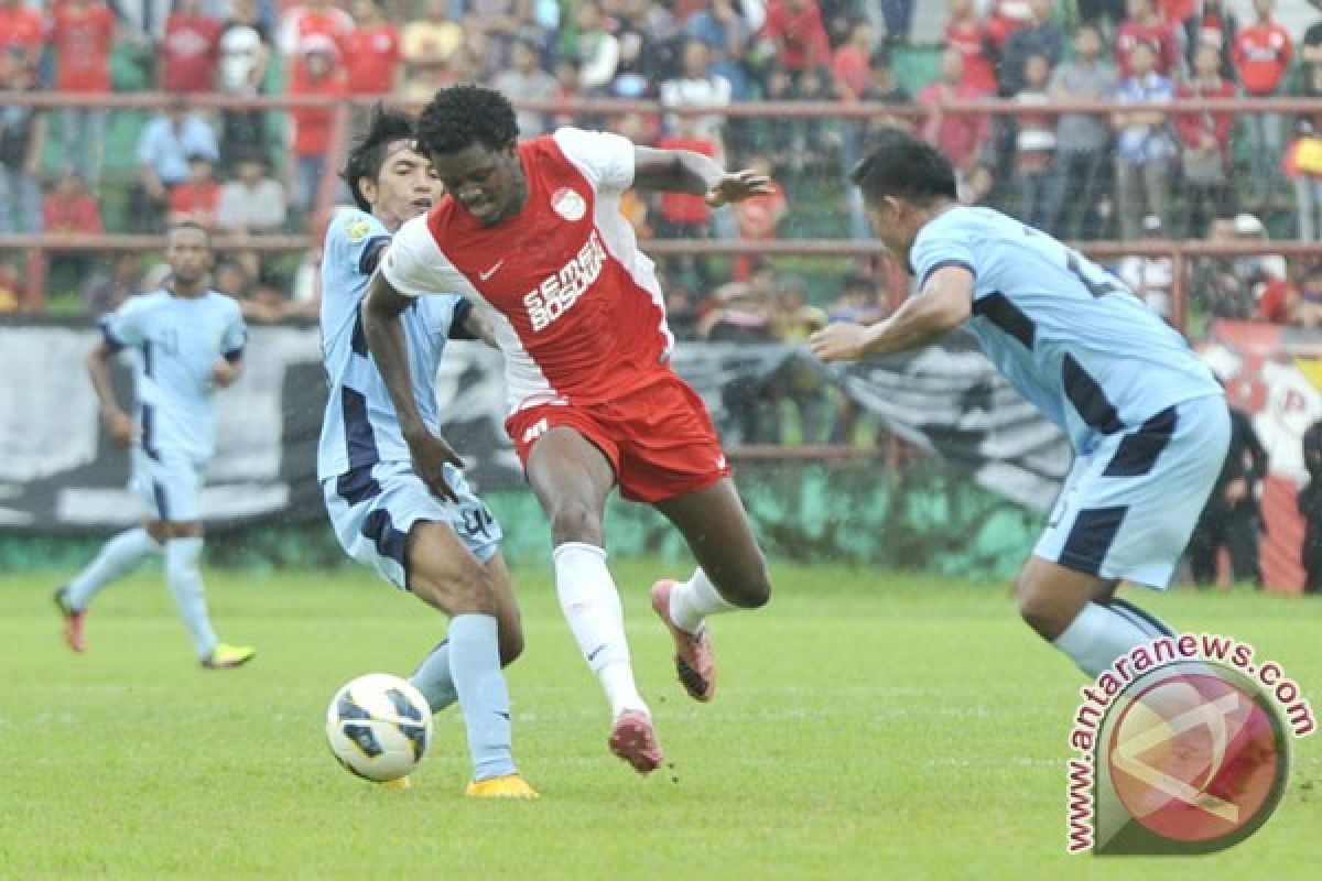 Persela sertakan dua mantan PSM ke Makassar