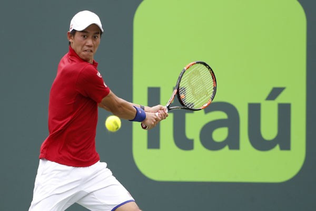 Nishikori kembali taklukkan petenis Prancis