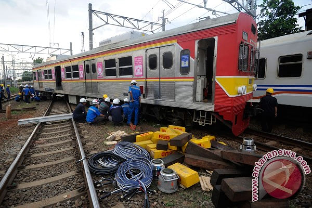 KRL Lintas Jakarta Kota-Manggarai belum beroperasi