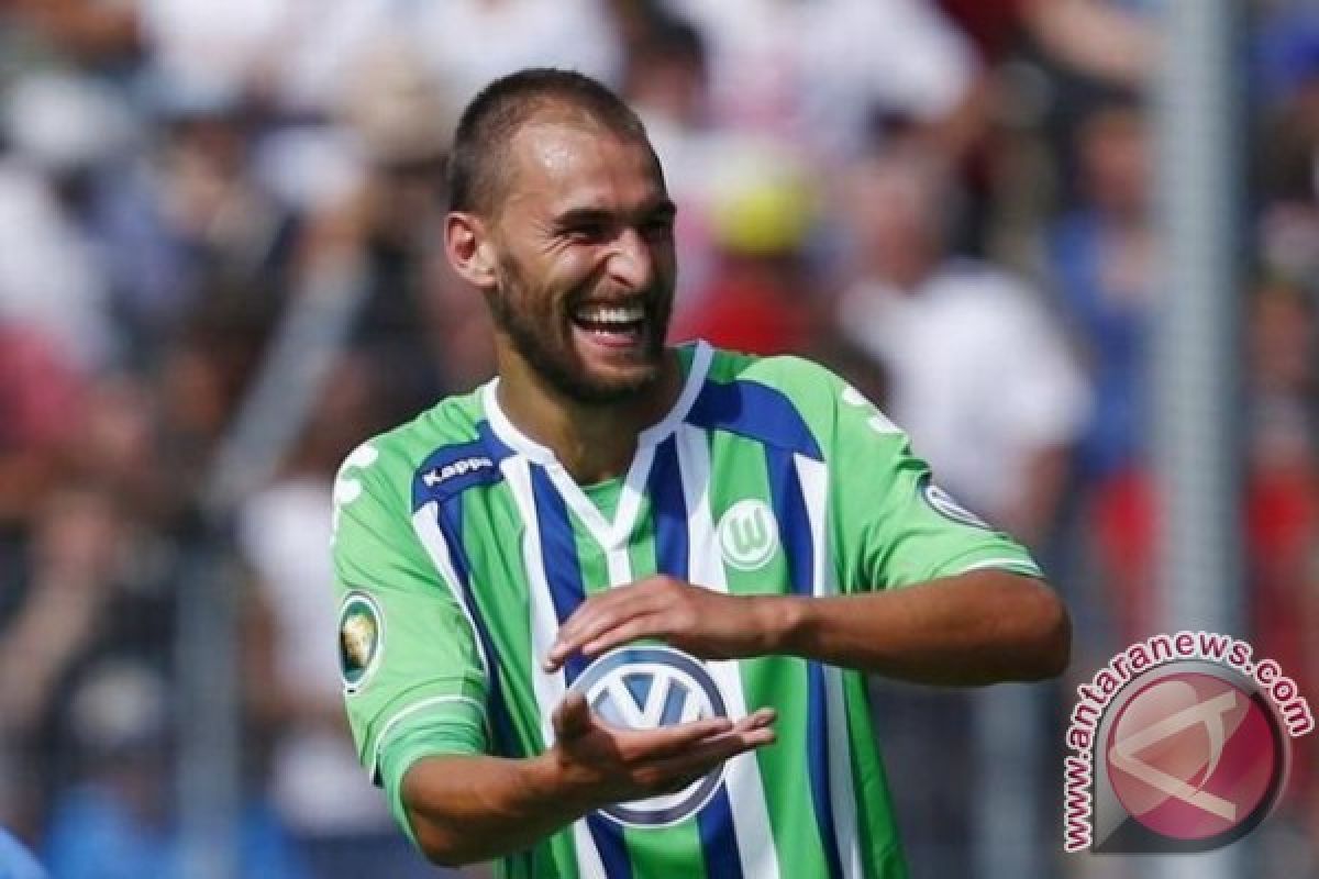 Bas Dost siap tampil saat Wolfsburg hadapi Real Madrid