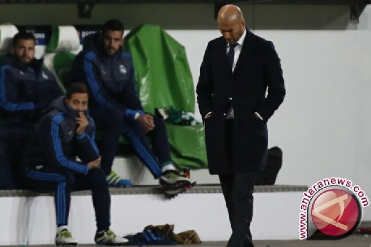  LIGA CHAMPIONS - Zidane soroti penampilan Madrid di babak pertama