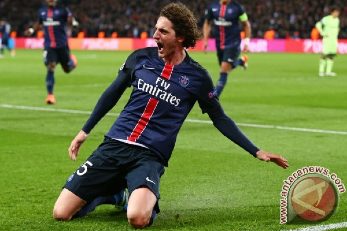 Ibu Adrien Rabiot sebut putranya jadi tahanan di Paris Saint-Germain