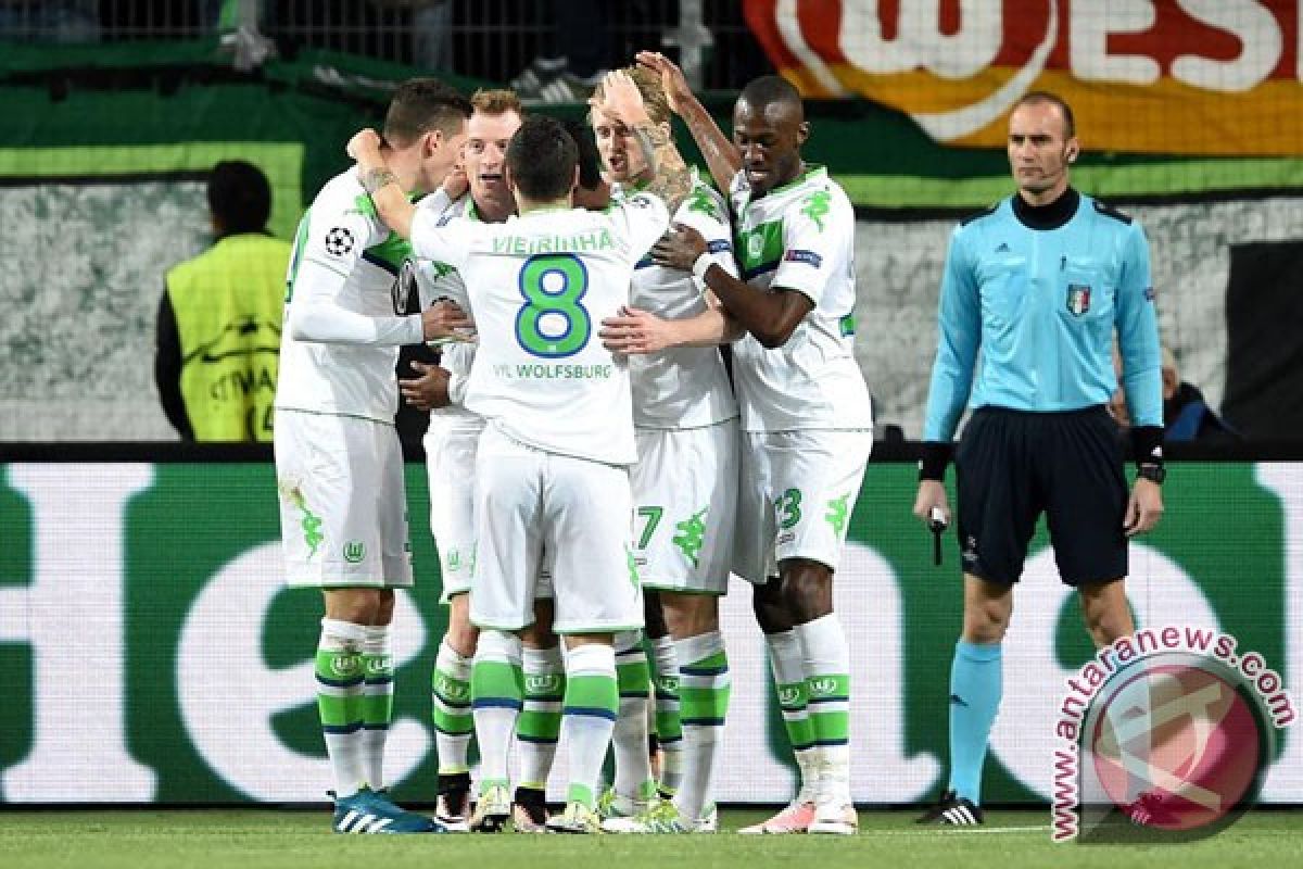 Wolfsburg sukses bertahan di Liga Jerman