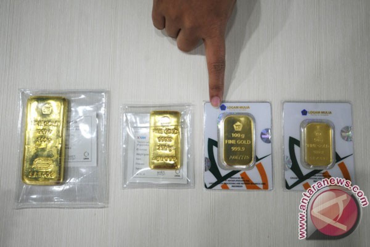 Emas Antam naik Rp1.000 jadi Rp1,444 juta per gram