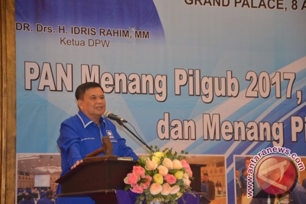 Idris Rahim Calon PAN Di Pilgub Gorontalo