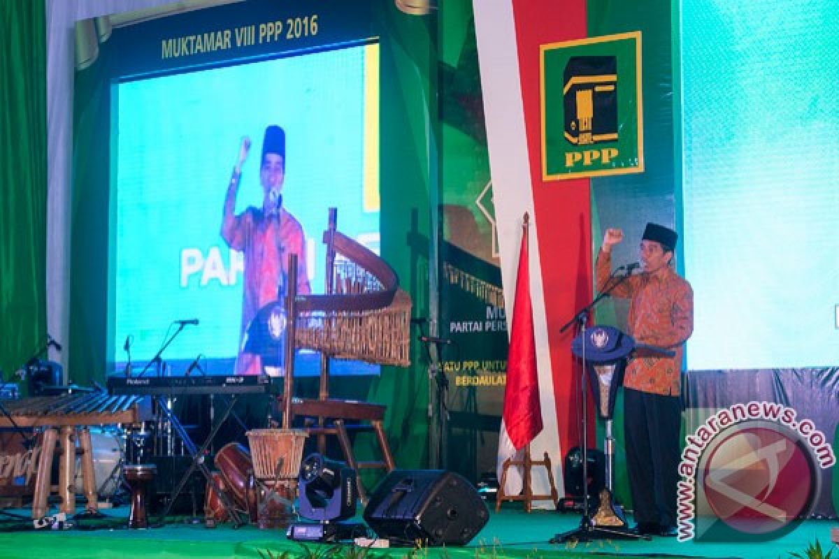 Presiden Jokowi ingin PPP tidak tergores dan terpecah