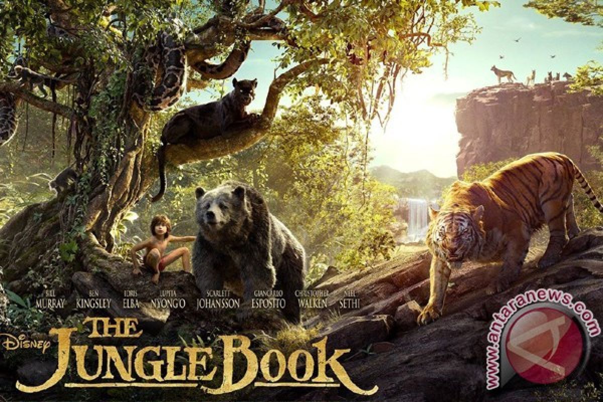 'Jungle Book' tetap terlaris walau sudah tiga pekan diputar