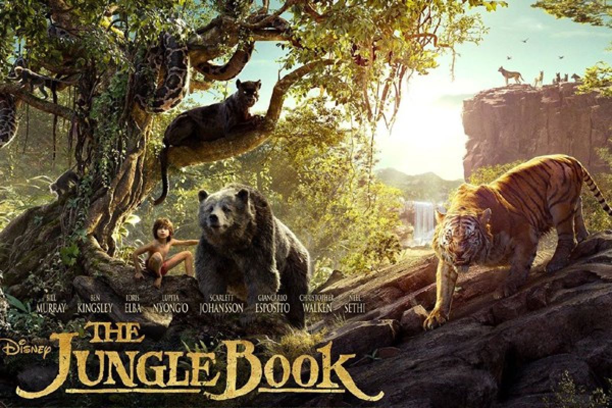 Harmoni para penghuni hutan dalam "The Jungle Book"