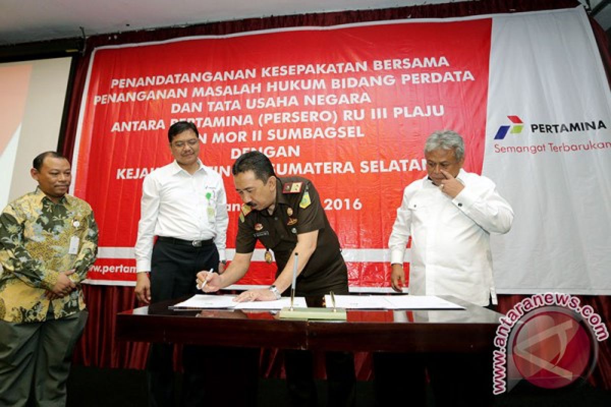 Pertamina-Kejati tandatangani kesepakatan bidang hukum