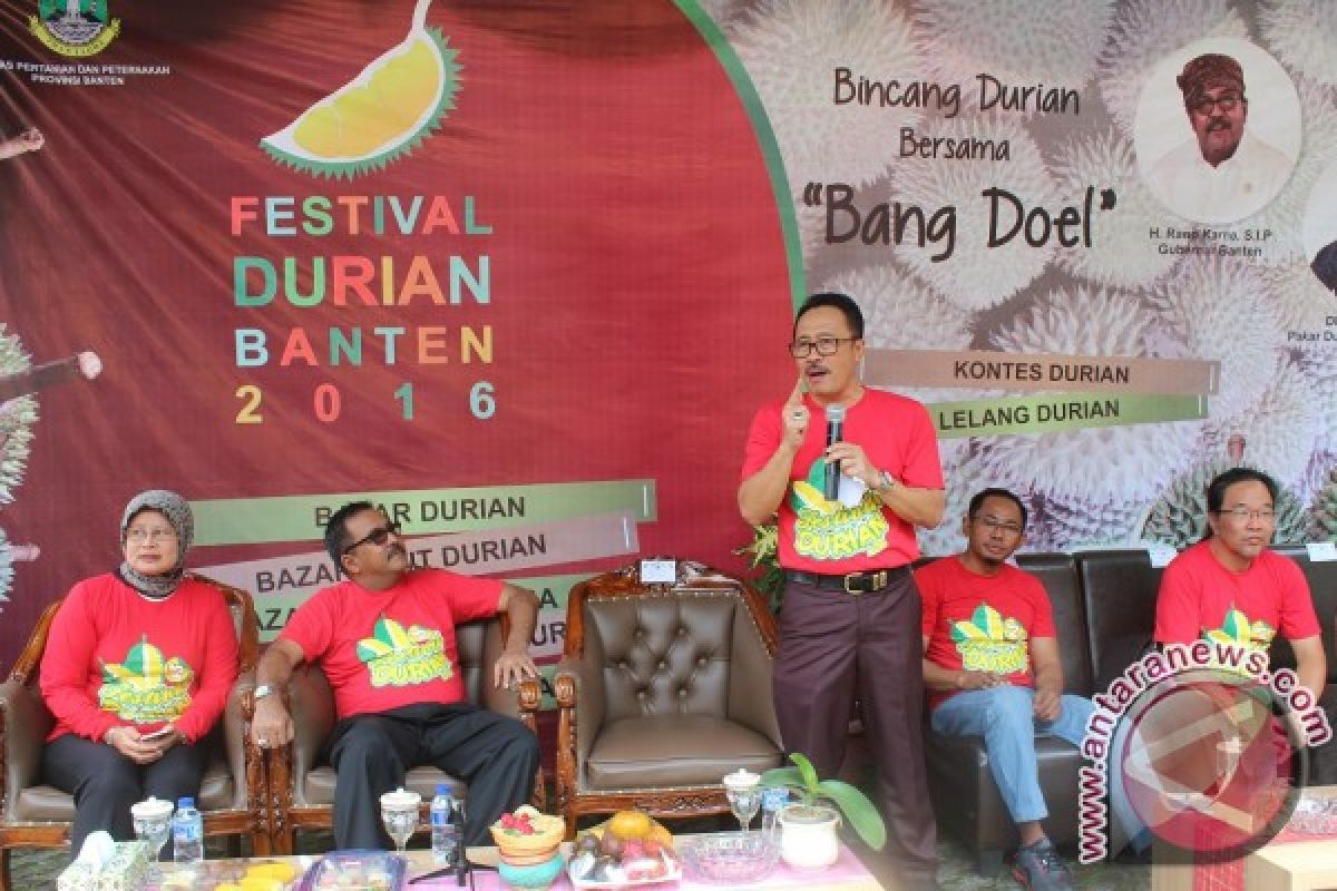 Distanak Promosikan Potensi Durian Banten Lewat Festival