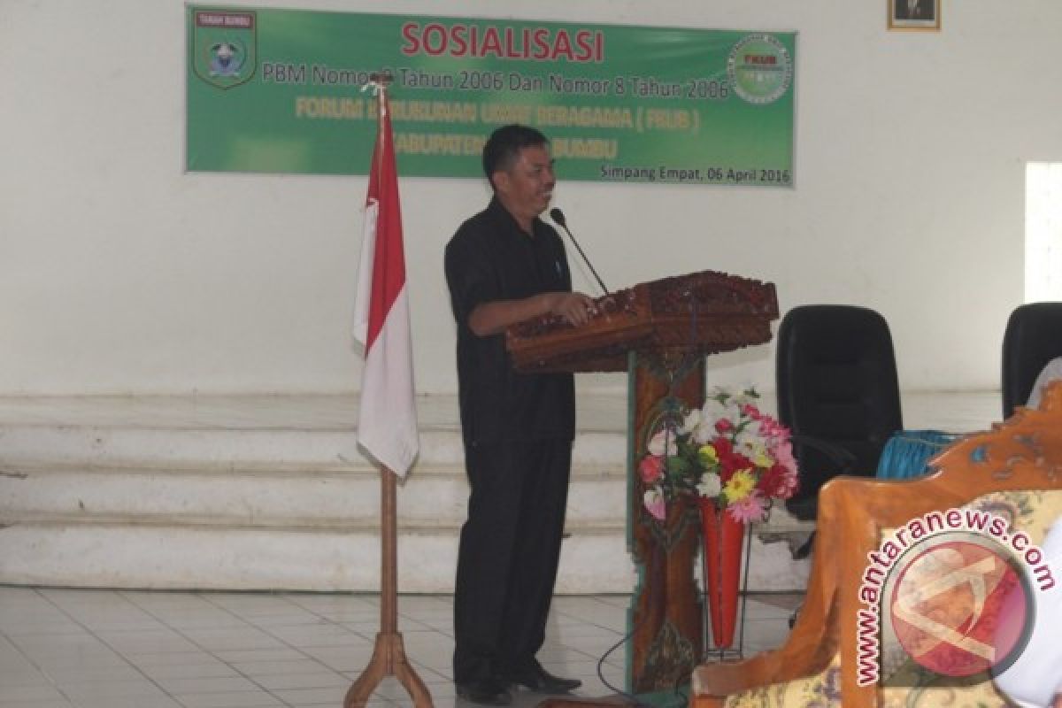 Tanbu Terapkan Peraturan Pendirian Rumah Ibadah