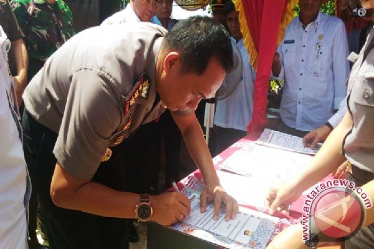 Polres Paser Canangkan Desa Bersih Narkoba