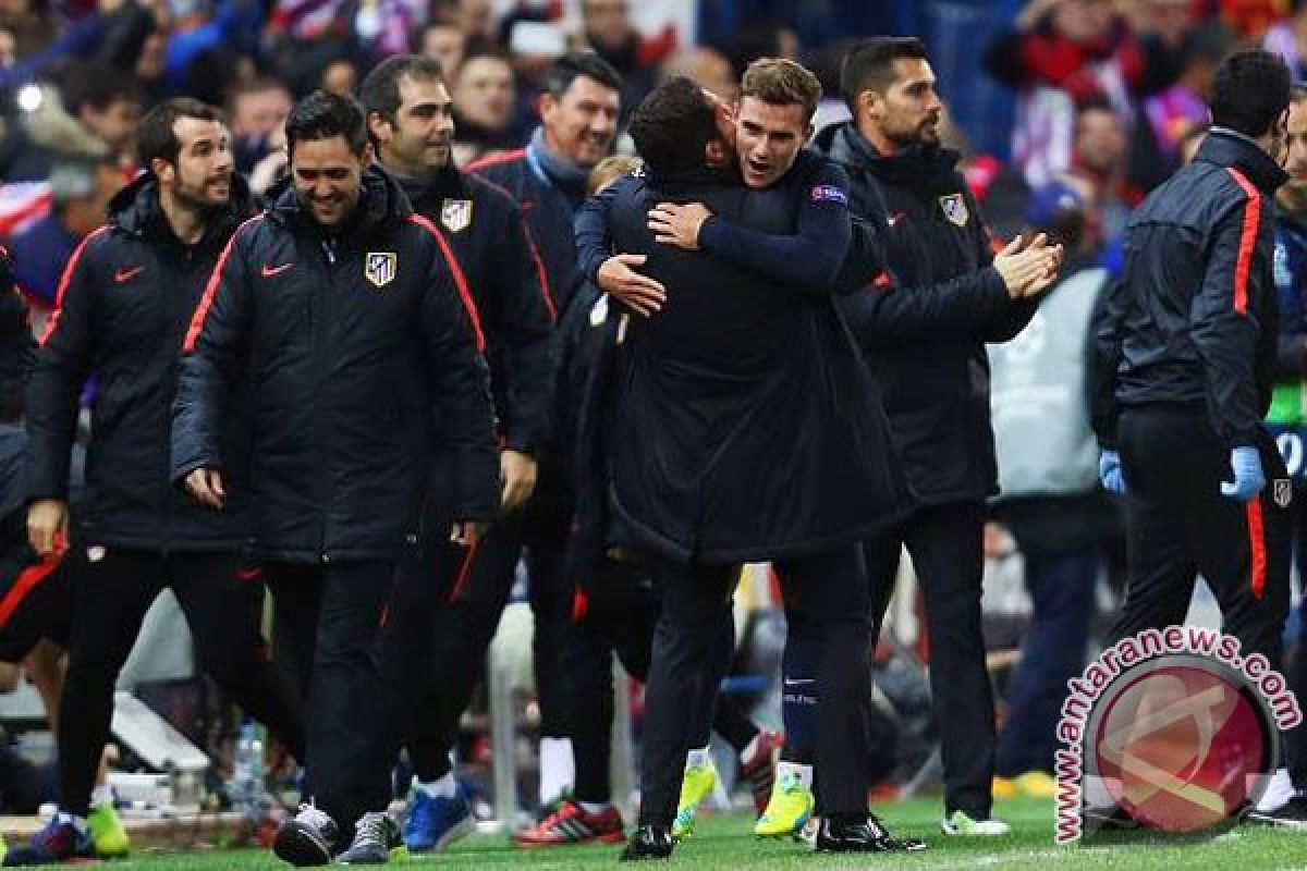 Atletico mencapai semifinal dengan singkirkan Barca