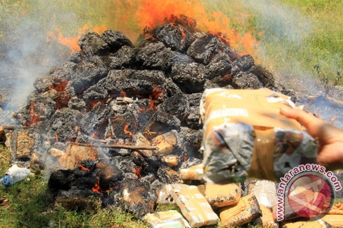 Pasutri ditangkap seludupkan ganja ke Lapas Singkil