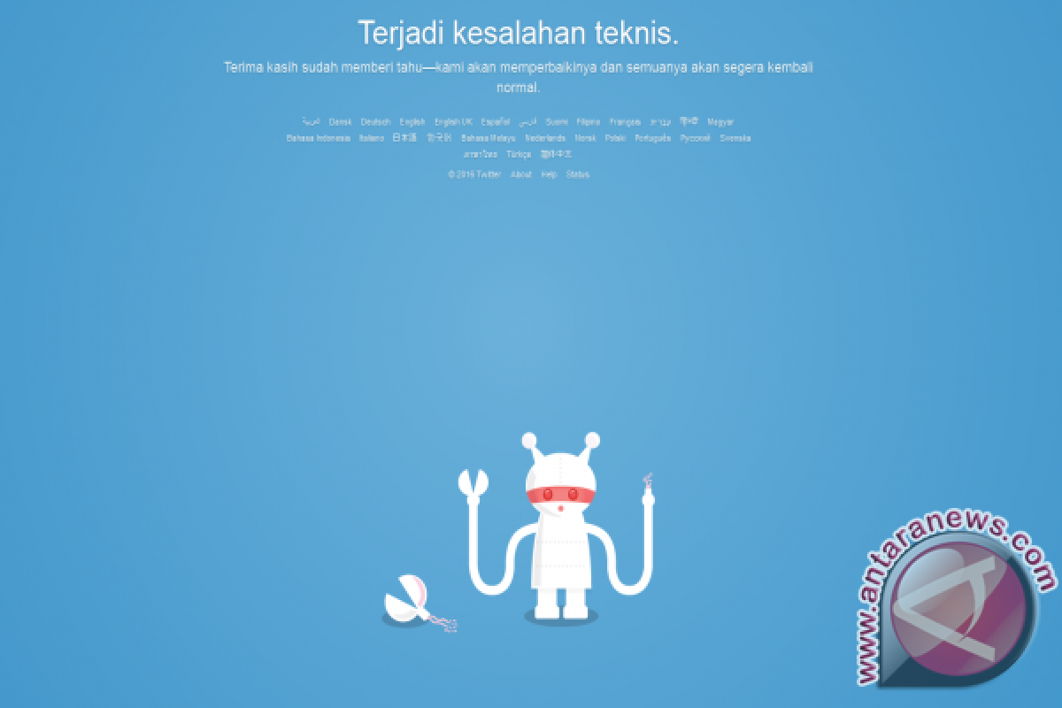 Twitter sempat tidak bisa diakses