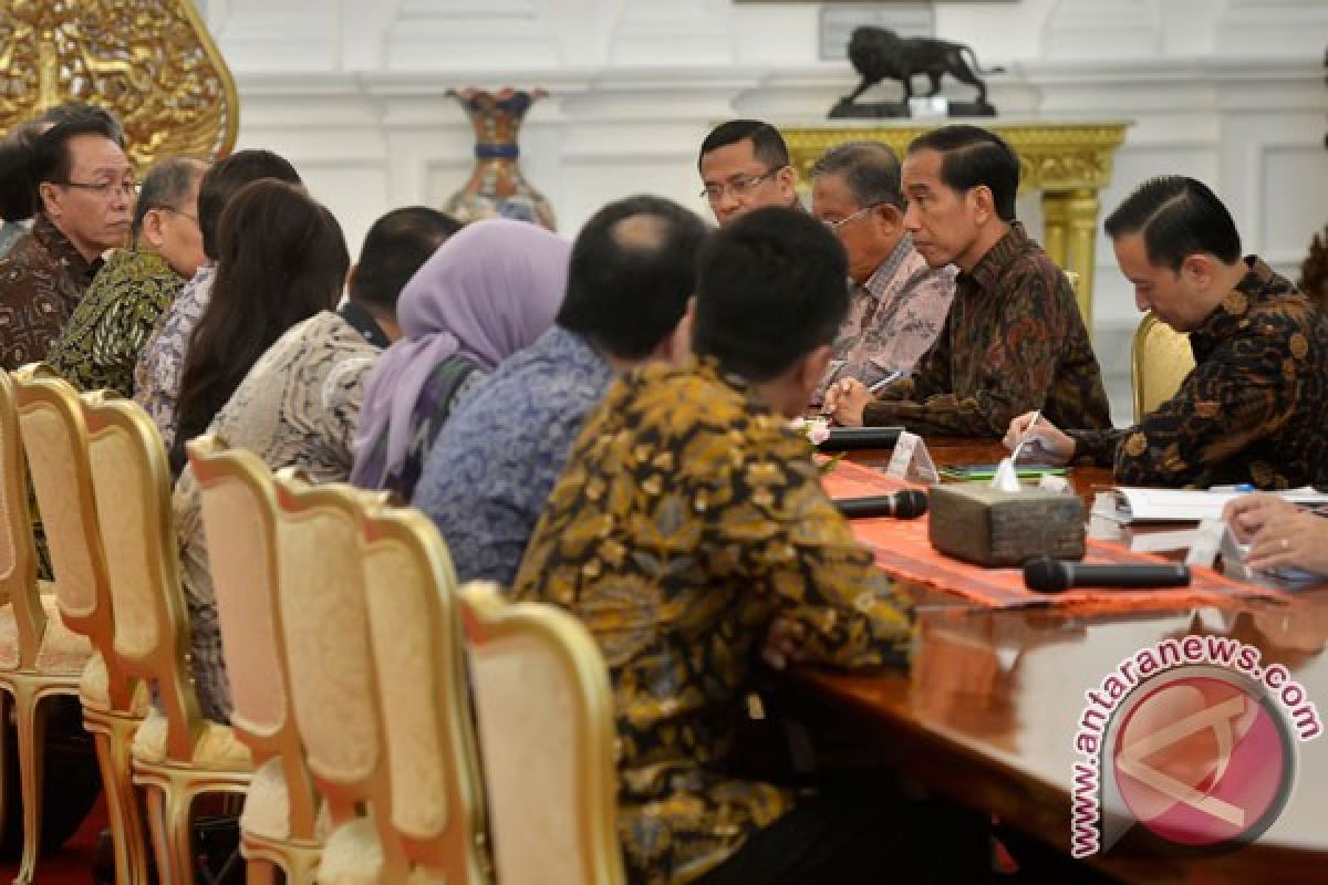 President Jokowi, KEIN leaders discuss indonesia`s industrial growth