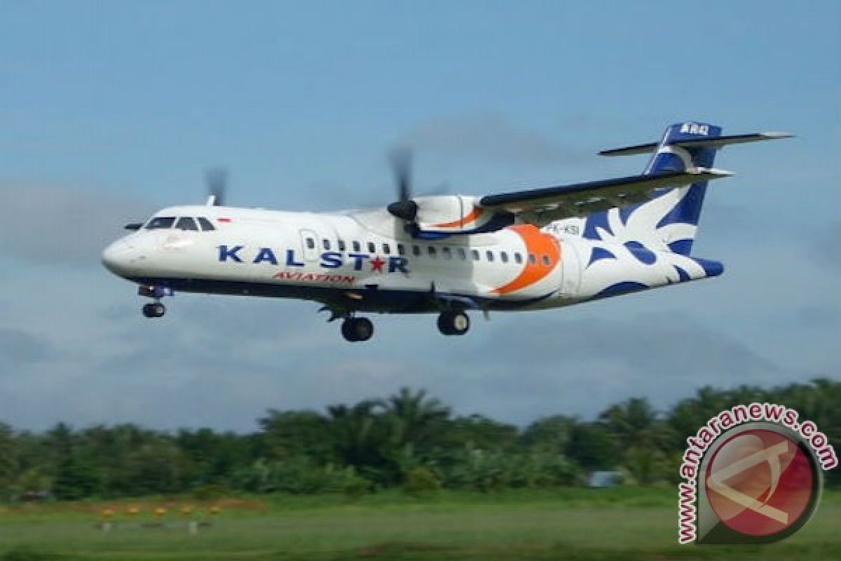Pesawat Kalstar kembali mendarat ke Supadio Pontianak
