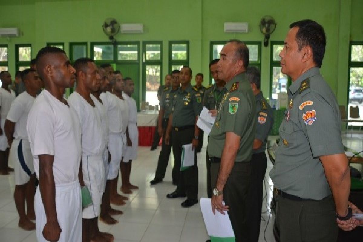 18 putra Papua lulus seleksi calon prajurit TNI