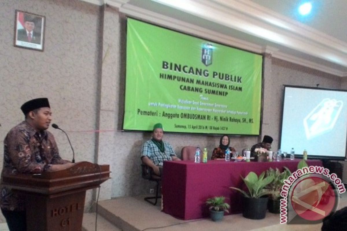 Wabup Sumenep: Dialog HMI-Ombudsman juga Ingatkan Pemerintah