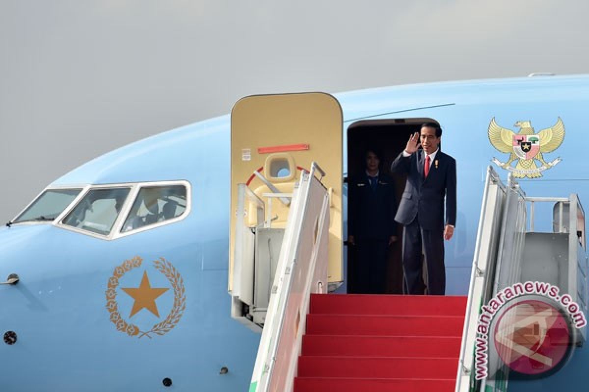 President Jokowi to leave for India