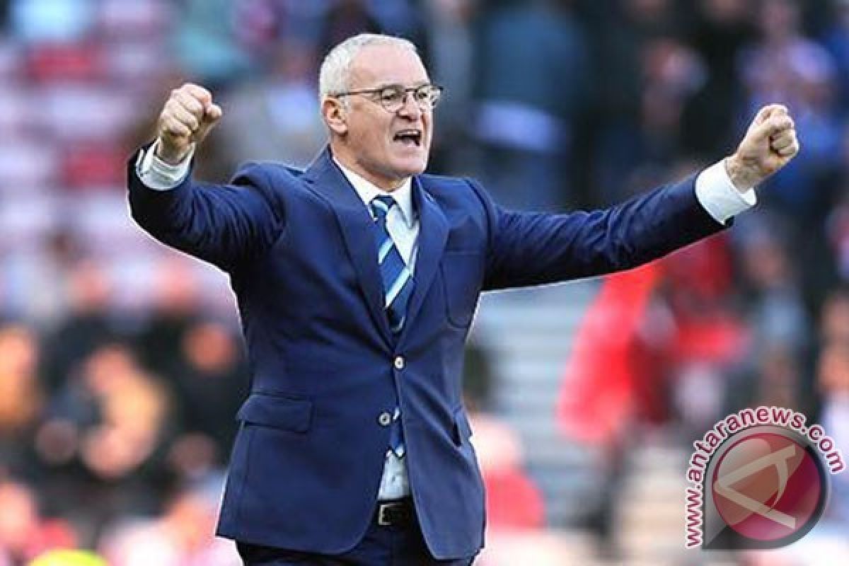 Raih gelar, Leicester siap kontrak jangka panjang Ranieri