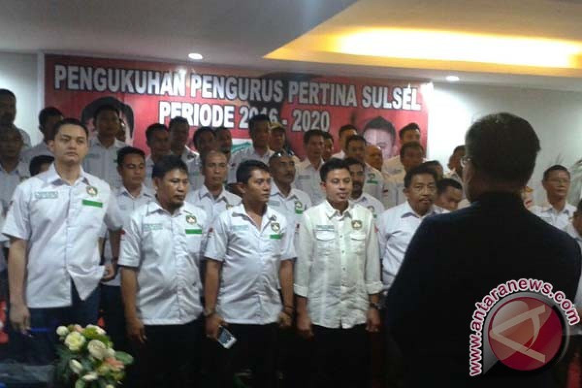 Reza Ali kukuhkan kepengurusan Pertina Sulsel 