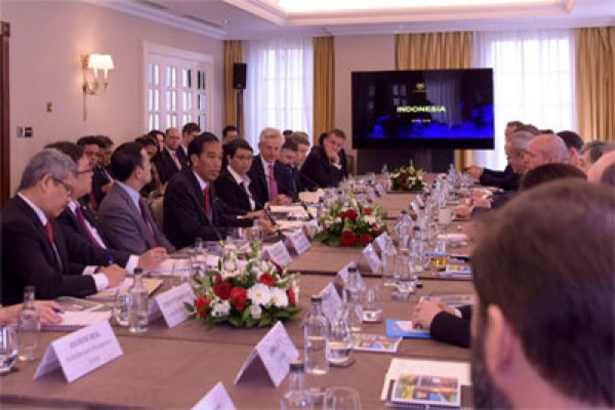 Presiden Jokowi ajak pengusaha Inggris berinvestasi di Indonesia
