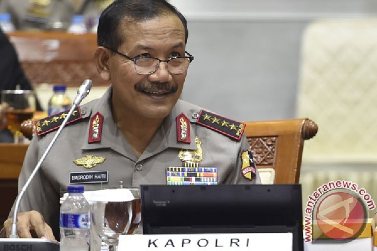 Kapolri larang sipil kenakan "Turn Back Crime"