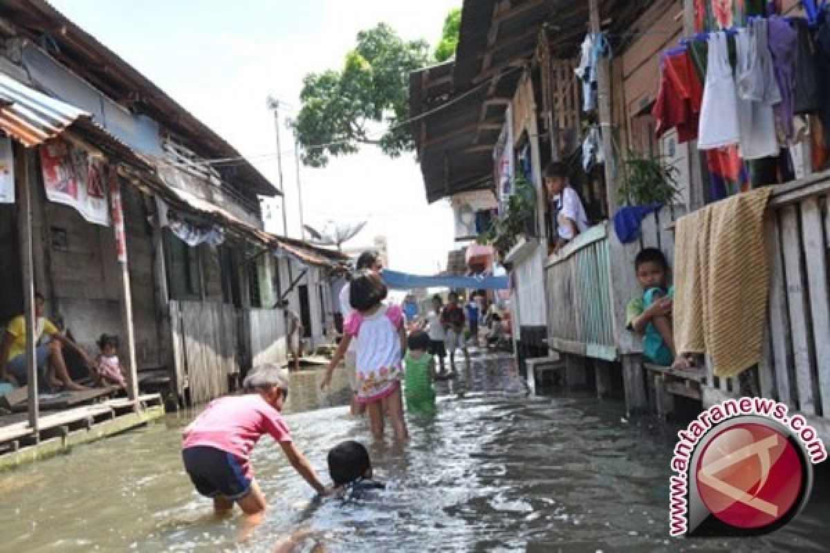 Enam desa di Muarojambi kebanjiran akibat tanggul perusahaan