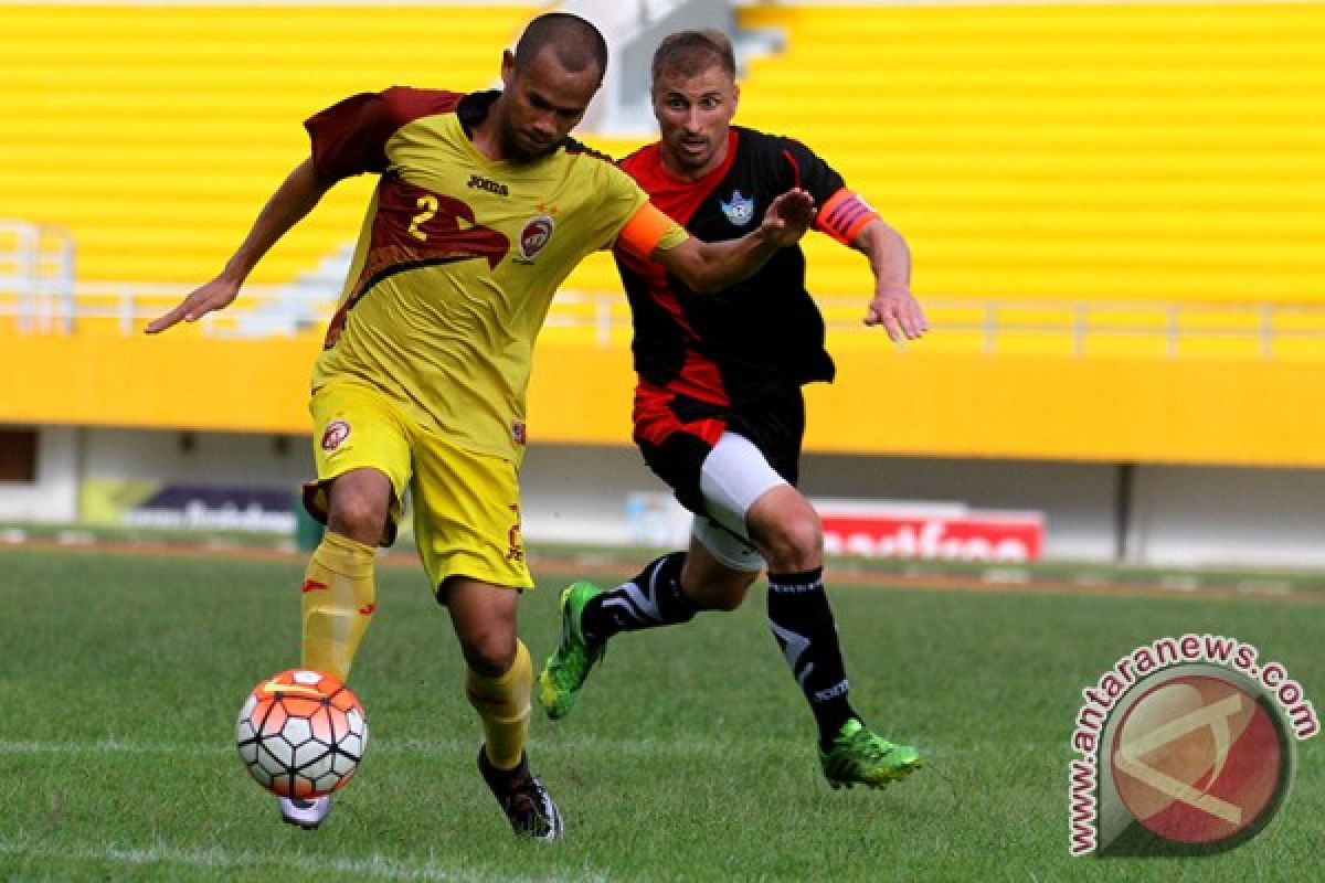 Sriwijaya FC ditahan Gersik United 2-2