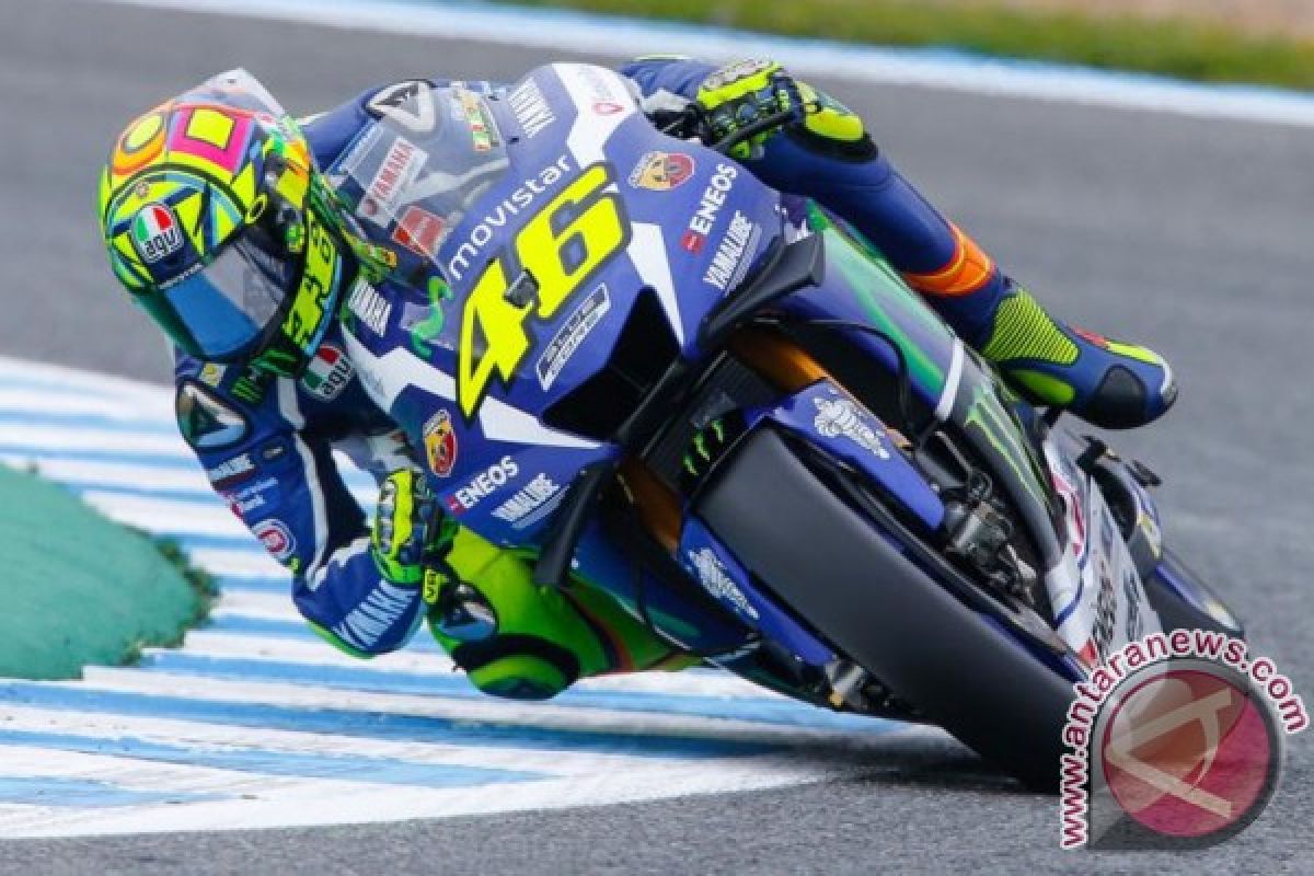 Rossi juarai balap MotoGP Spanyol