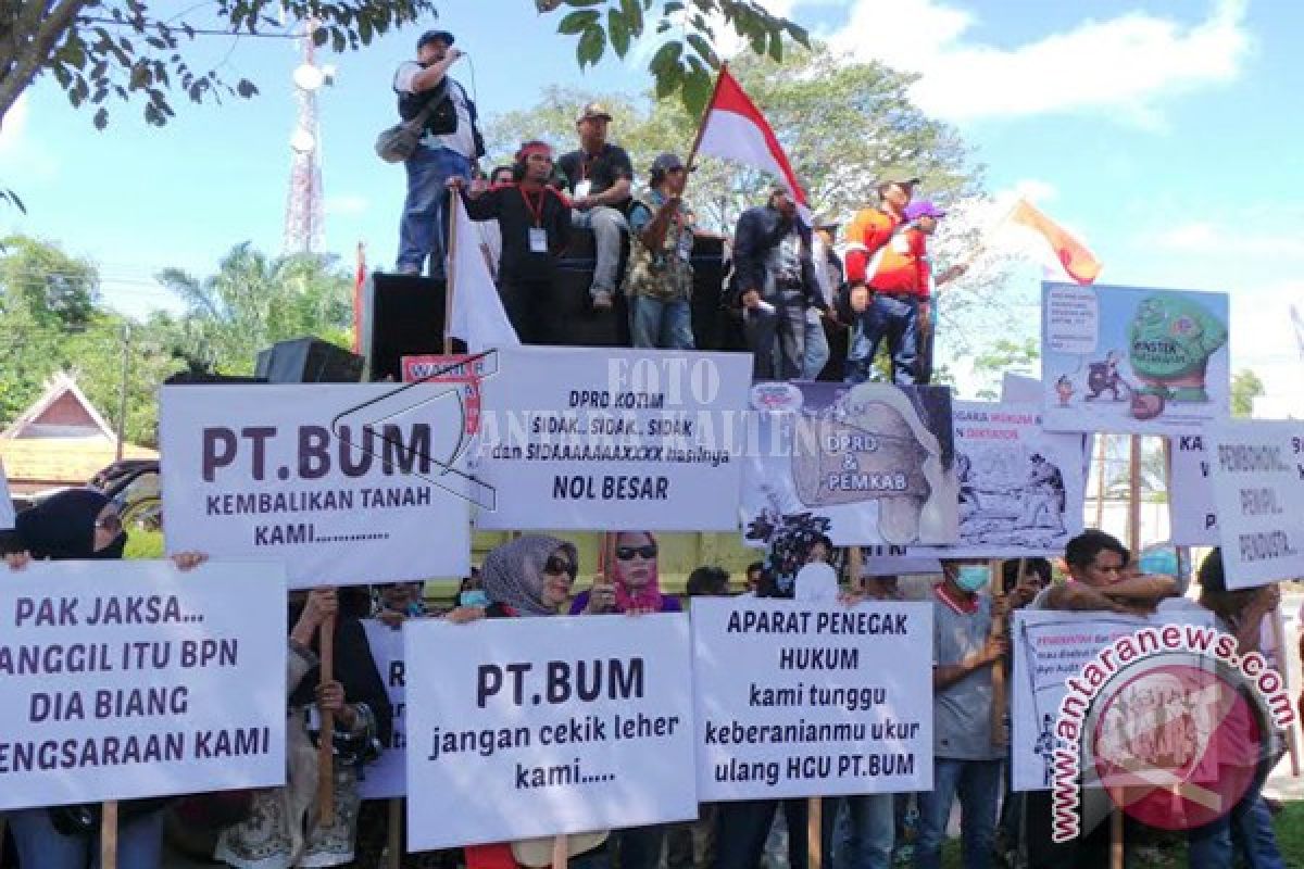 Masyarakat Kotim Kecewa DPRD Dan Pemkab Bela PT BUM