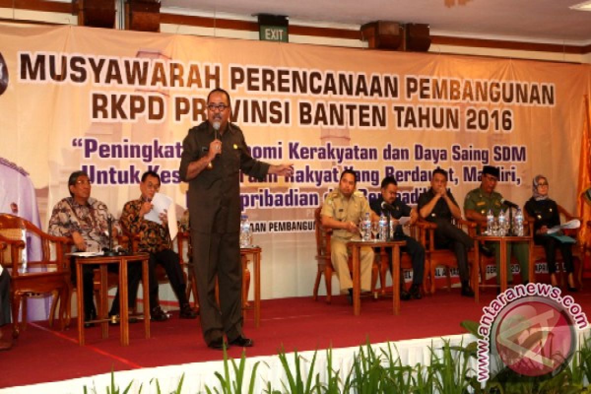 Musrenbang Banten Bahas Enam Isu Strategis 2017