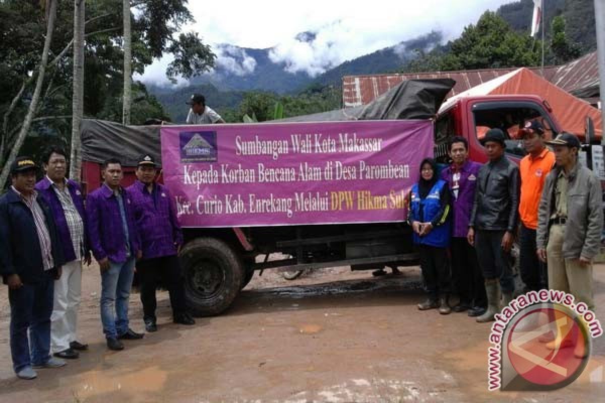 Wali Kota Makassar bantu korban longsor Enrekang 