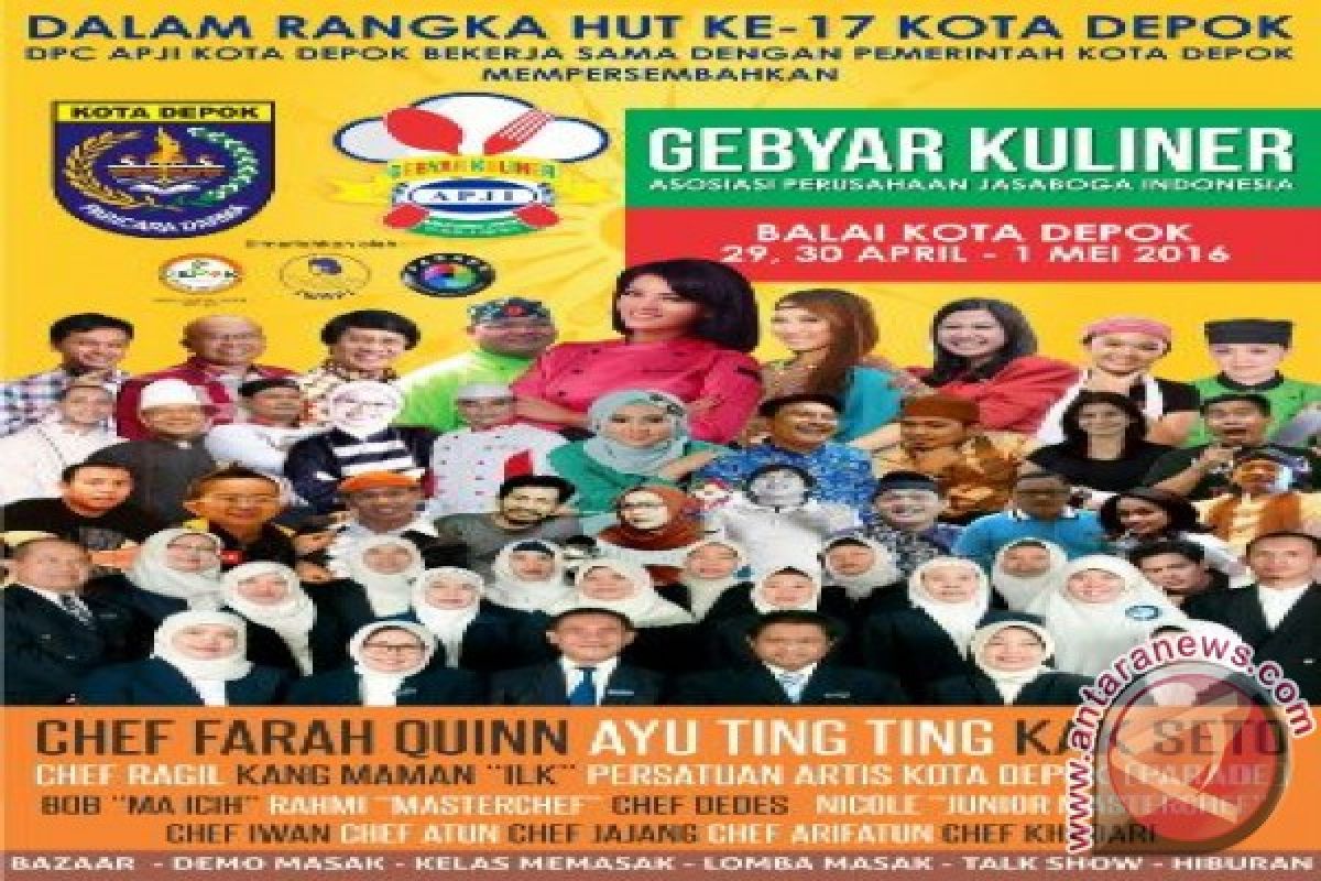 Farah Quinn Semarakan Gebyar Kuliner HUT Depok