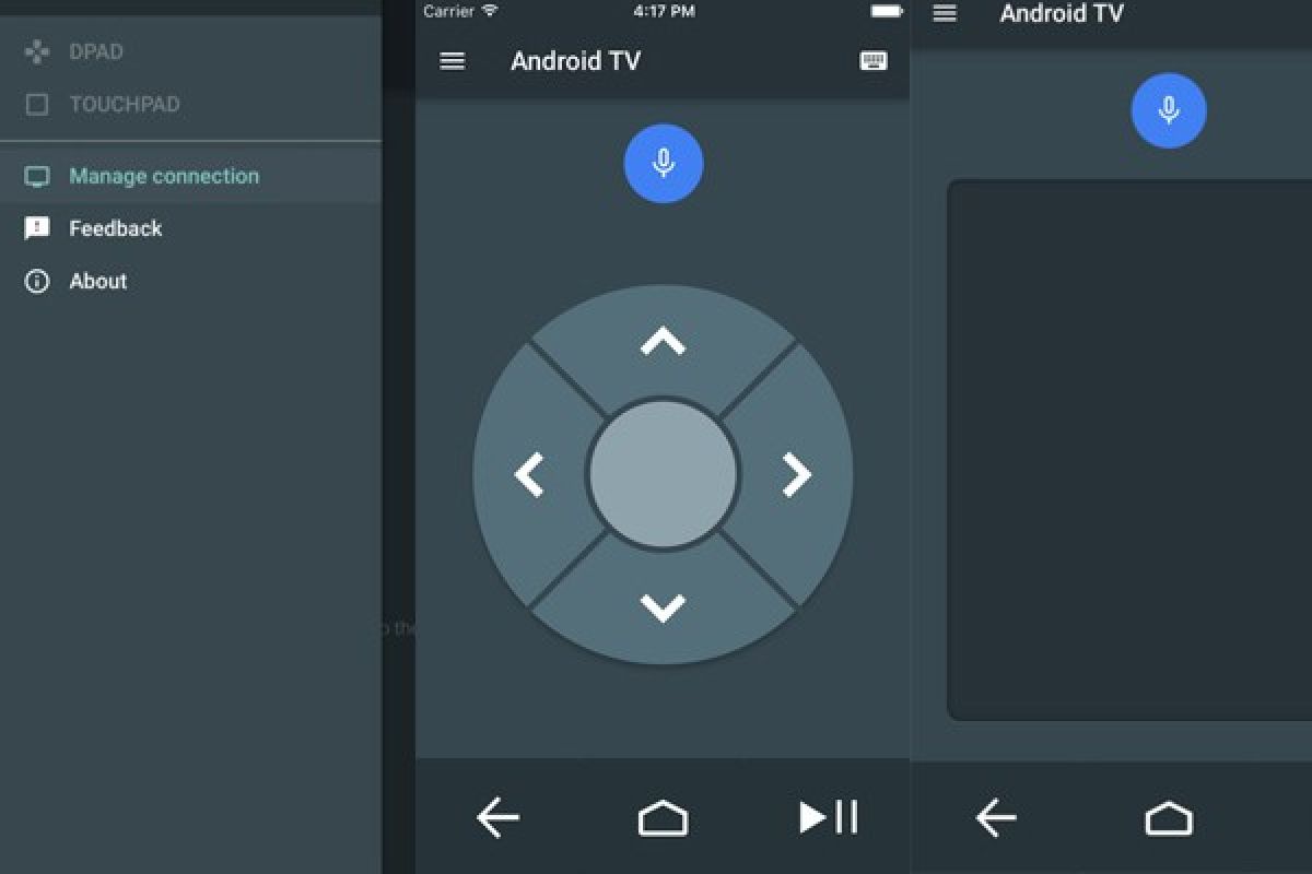 Google rilis aplikasi remote Android TV untuk iOS