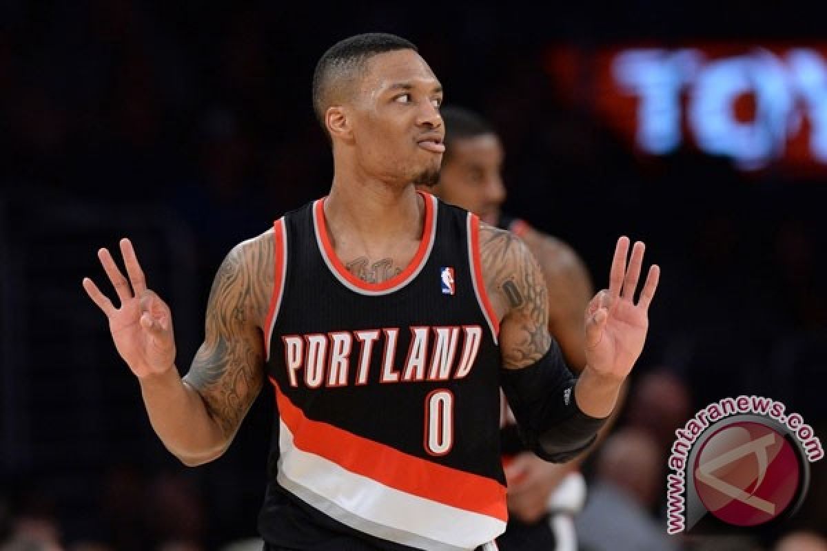 Playoff NBA - Lillard antar Trail Blazers kalahkan Warriors