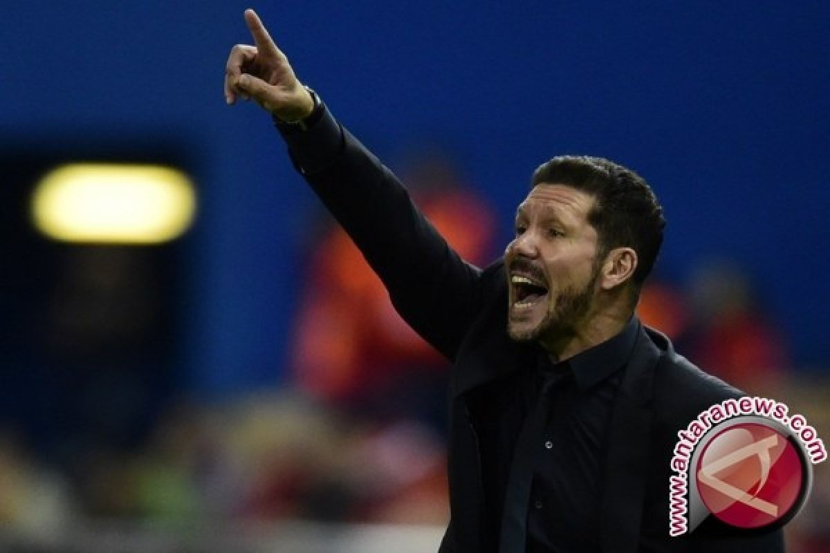 Simeone Anggap Atletico Seharusnya Bisa Menangi Derby Madrid